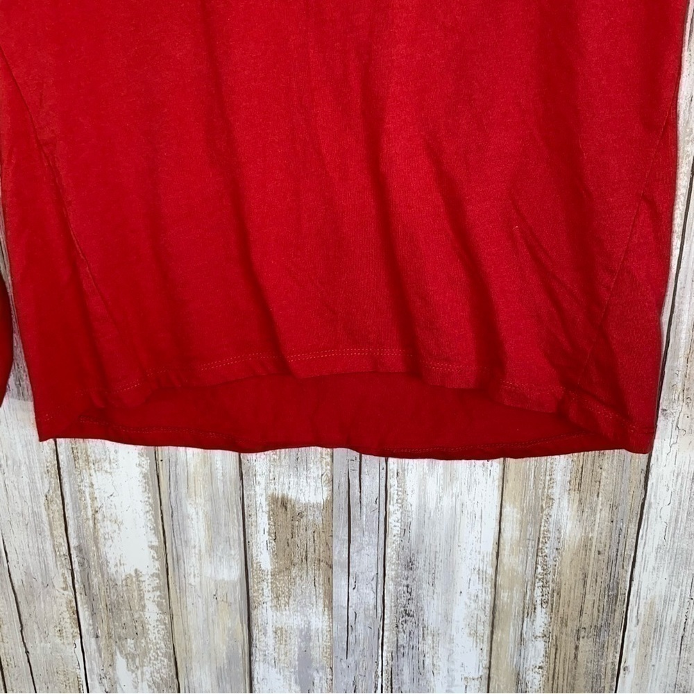 Zara Kids Red Rouge. Long Sleeve Tee - Picture 2 of 4